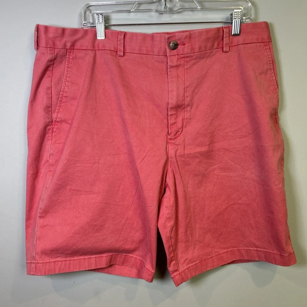 Vineyard Vines Breaker Shorts Red Stretch‎ Performance Classic Size 38